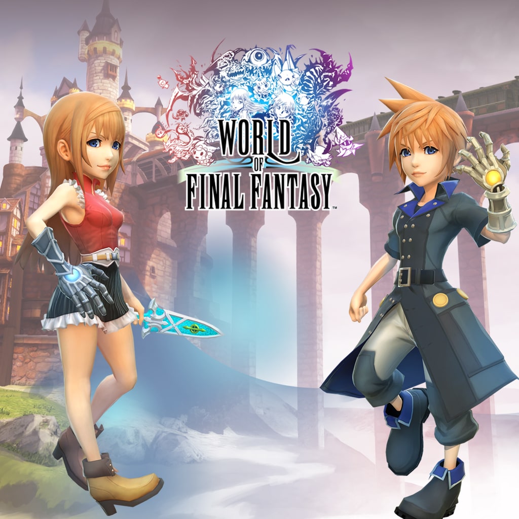 WORLD OF FINAL FANTASY MAXIMA套装 (英文版)